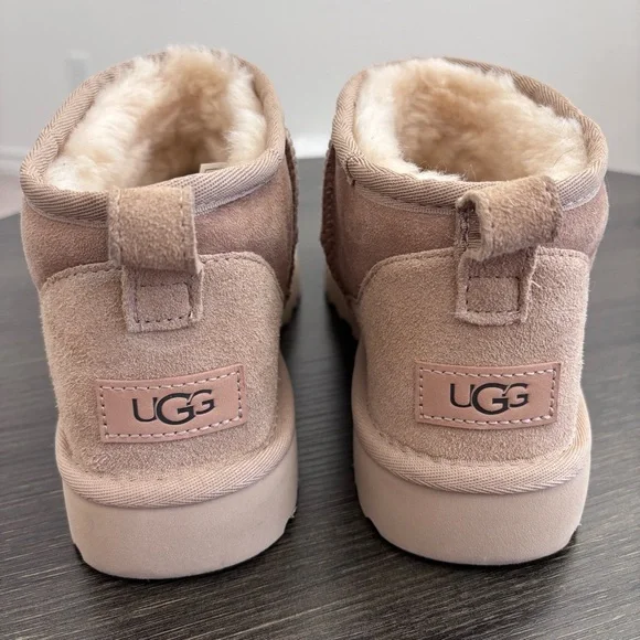 UGG Cream Shearling-Lined Ankle Boot - Picture 5 of 7